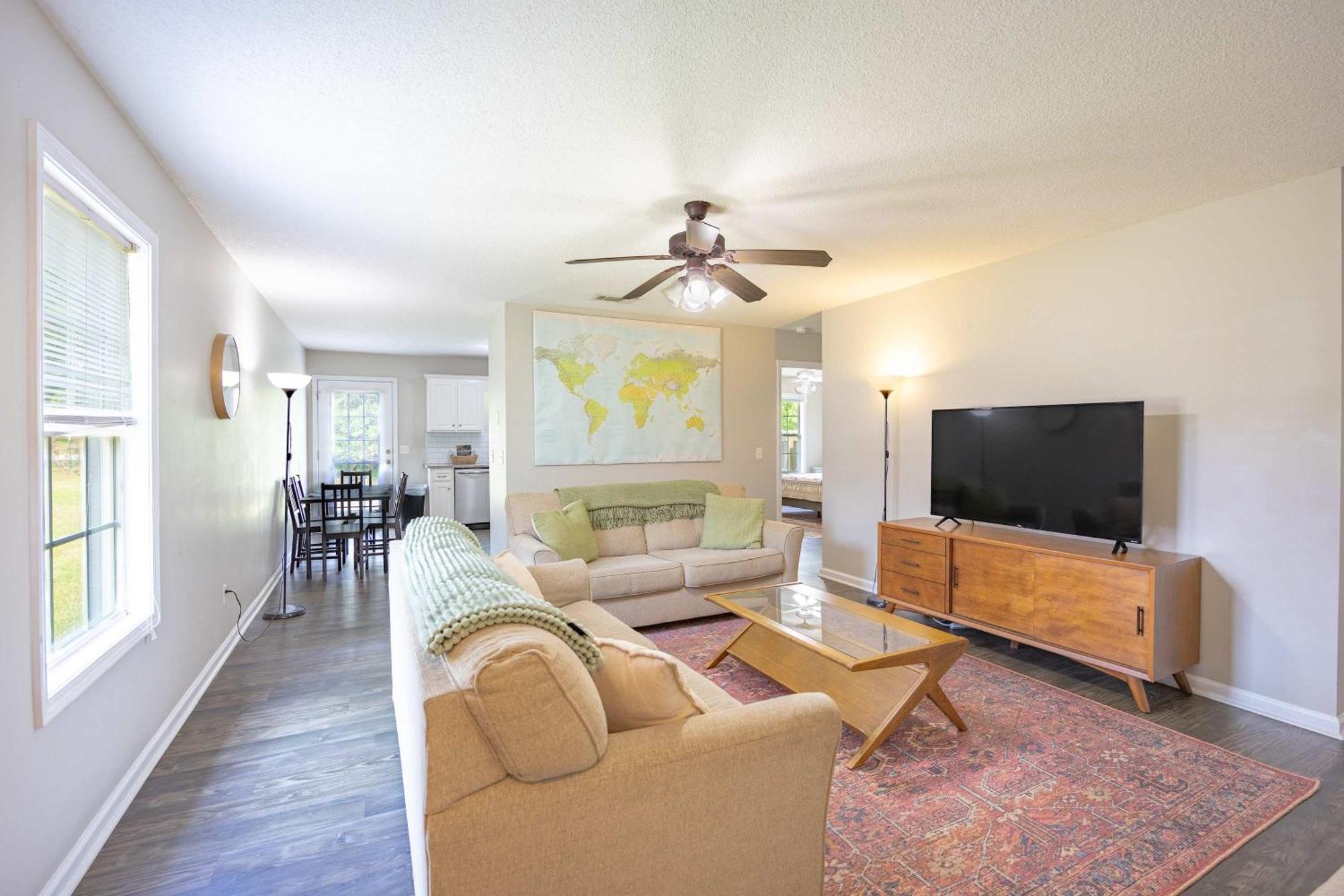 Cozy And Contemporary Villa 1 Mile From Gsu Statesboro Buitenkant foto