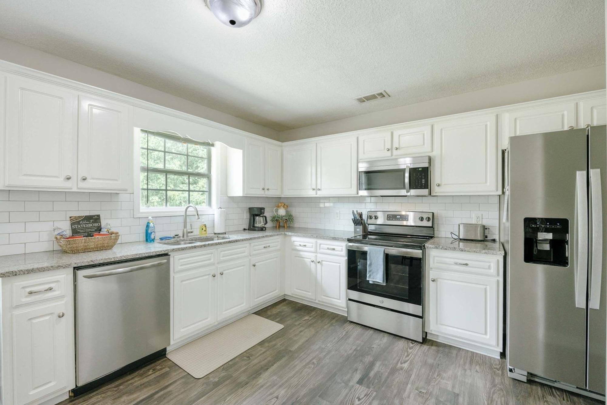 Cozy And Contemporary Villa 1 Mile From Gsu Statesboro Buitenkant foto